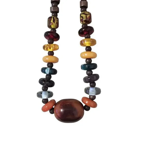 Set of 2 Stunning beaded necklaces - Picture 6 of 10